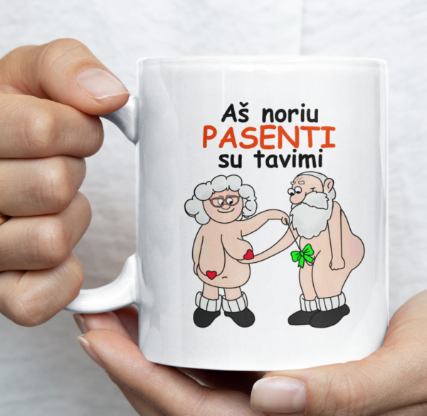 Puodelis - Aš noriu PASENTI su tavimi